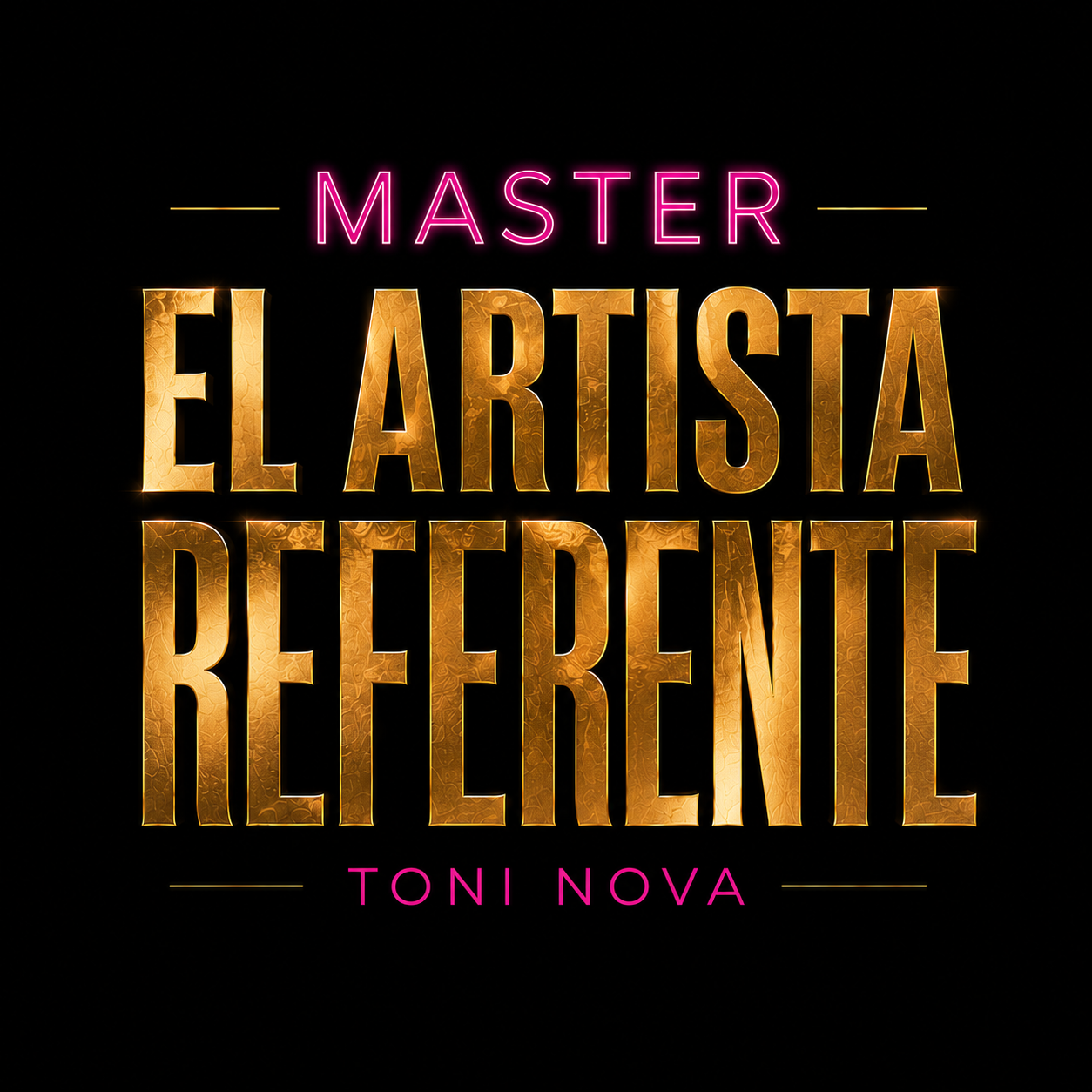 Logo del máster El Artista Referente